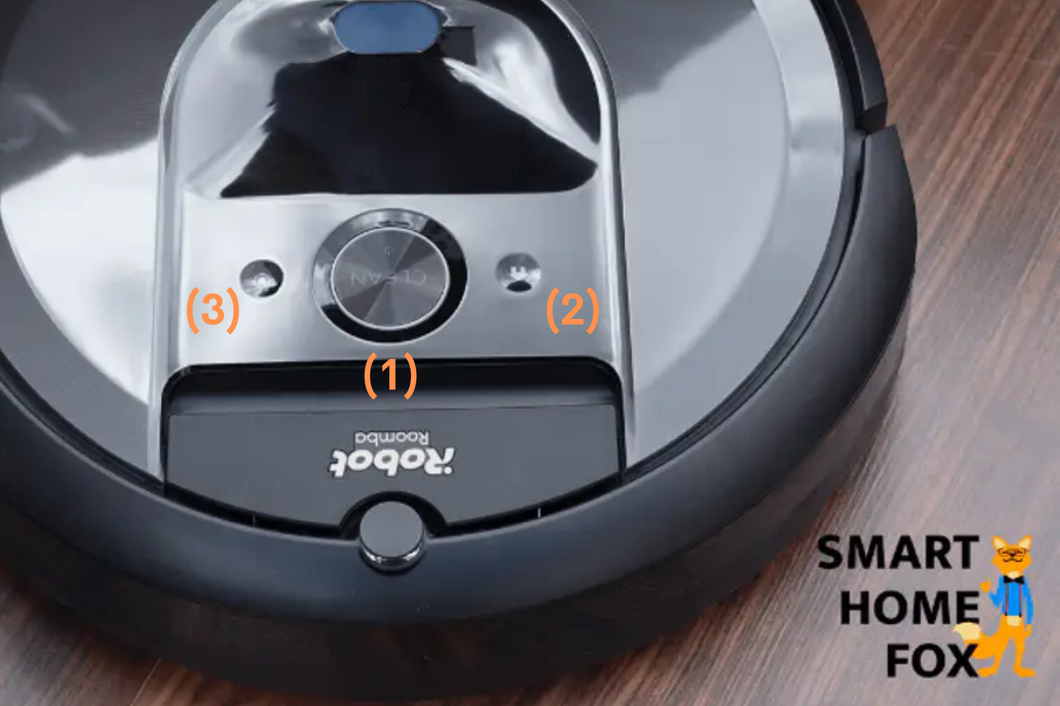 bouton control aspirateur robot i7 plus